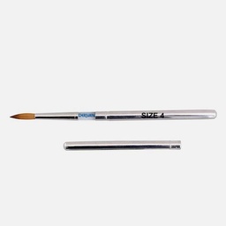 [9DTB04R] DERIVAN Synthetic Sable Travel Round Brush 4