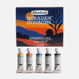 [SCHMINCKE 72720097] SCHMINCKE Horadam Gouache 5ml Twilight Set x 5