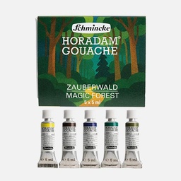 [SCHMINCKE 72723097] SCHMINCKE Horadam Gouache 5ml Magic Forest Set x 5
