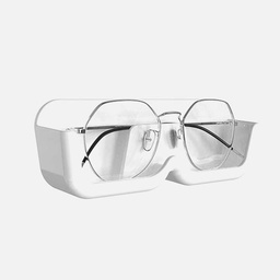 [OVJ 8888888866628] OVJ Pegboard Magnetic Safety Glasses Holder White
