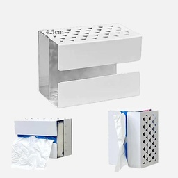 [OVJ 8888888866635] OVJ Pegboard Magnetic Tissue Box Metal Holder