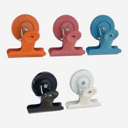 [OVJ 8888888866616] OVJ Pegboard Magnetic Metal Clip Round 5-Color