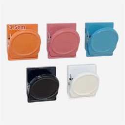 [OVJ 8888888866615] OVJ Pegboard Magnetic Metal Clip Square 5-Color