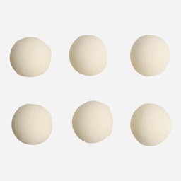 [OVJ 8888888866614] OVJ Pegboard Magnetic Button 18mm White x 6