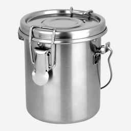 [MEEDEN FL-5042] MEEDEN Airtight Stainless Steel Canister 14cm x 15cm