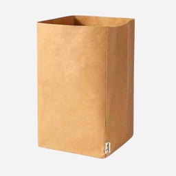 OVJ Kraft Paper Brown Storage Bag Square 20cm x 20cm x 35cm