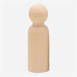 OVJ Wooden Human Figurine 4cm x 12cm Male