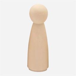 OVJ Wooden Human Figurine 4cm x 12cm Female