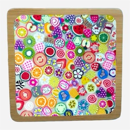 [OVJ 8888888832201] OVJ Bamboo Coaster Mixed Elements Kit 1