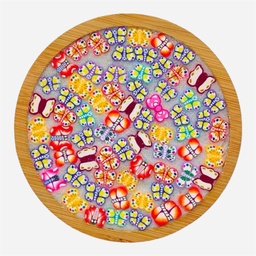 [OVJ 8888888832214] OVJ Bamboo Coaster Mixed Elements Kit 14