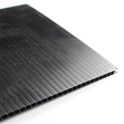 OVJ Plastic Corrugated Board 3mm A1 Black