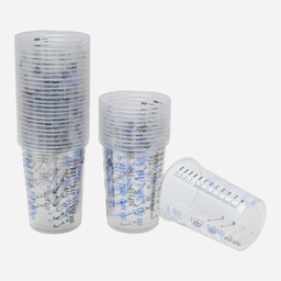 OVJ Plastic Mixing Cup Graduated 600ml x 50