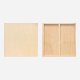 [OVJ P72020] OVJ Basswood Wood Panel Square 3.5cm x 50cm x 50cm
