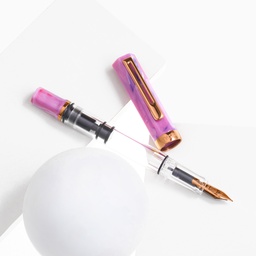 [TWSBI M7445760] TWSBI Eco Fluorite Purple With Bronze Fountain Pen Fine (Ship After 29th May)