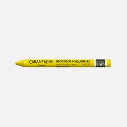 [CARAN D'ACHE 7500.250] CARAN D'ACHE Neocolor II Water-Soluble Wax Pastel Canary Yellow