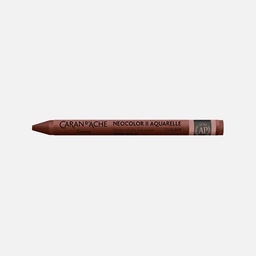 [CARAN D'ACHE 7500.069] CARAN D'ACHE Neocolor II Water-Soluble Wax Pastel Burnt Sienna