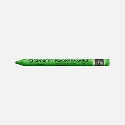[CARAN D'ACHE 7500.720] CARAN D'ACHE Neocolor II Water-Soluble Wax Pastel Bright Green