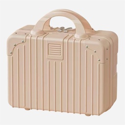 OVJ Plastic Suitcase 14" Pastel Pink