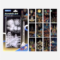 OVJ Scratch Art Bookmart Kit - wa city Night Scenes