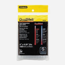 [STANLEY GS10DT] STANLEY Dualmelt Hot Glue Stick 7mm x 100mm x 24