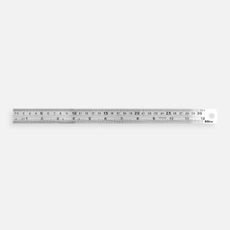 [D-BEST 8888133190858] D-BEST Stainless Steel Ruler 12” / 30cm