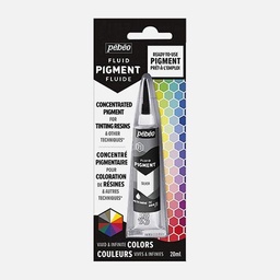 [PEBEO 650671] PEBEO Fluid Colored Pigment 20ml Silver