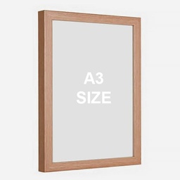 [OVJ 8888888810320] OVJ Wooden Picture Frame A3 Walnut