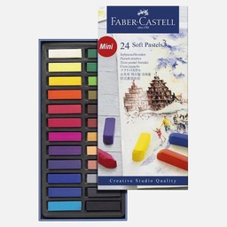 [FABER-CASTELL 128224] FABER-CASTELL Creative Studio Soft Pastel (Half Length) Set x 24