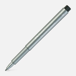 [FABER-CASTELL 167351] FABER-CASTELL Pitt Artist Pen 1.5mm Silver