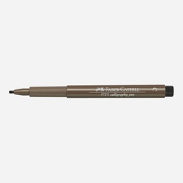 [FABER-CASTELL 167577] FABER-CASTELL Pitt Calligraphy Pen Walnut Brown
