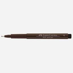 [FABER-CASTELL 167275] FABER-CASTELL Pitt Artist Pen F Fineliner 0.5mm Dark Sepia