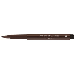 [FABER-CASTELL 167475] FABER-CASTELL Pitt Brush Pen Dark Sepia