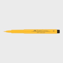 [FABER-CASTELL 167407] FABER-CASTELL Pitt Brush Pen Cadmium Yellow