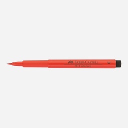 [FABER-CASTELL 167418] FABER-CASTELL Pitt Brush Pen Scarlet Red