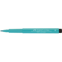 [FABER-CASTELL 167454] FABER-CASTELL Pitt Brush Pen Light Cobalt Turquoise