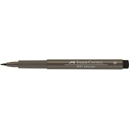 [FABER-CASTELL 167473] FABER-CASTELL Pitt Brush Pen Warm Grey IV