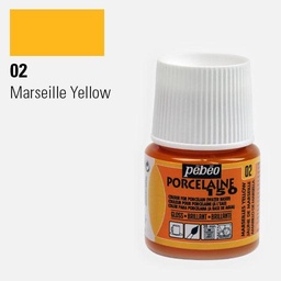 [PEBEO 024002] PEBEO Porcelaine Paint 45ml 02 Marseille Yellow