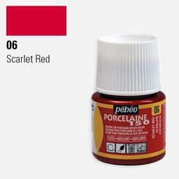 [PEBEO 024006] PEBEO Porcelaine Paint 45ml 06 Scarlet Red