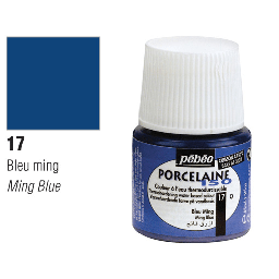 [PEBEO 024017] PEBEO Porcelaine Paint 45ml 17 Ming Blue