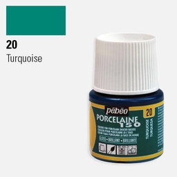 [PEBEO 024020] PEBEO Porcelaine Paint 45ml 20 Turquoise