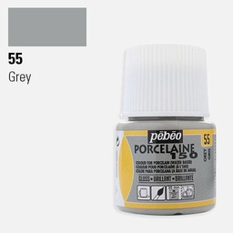 [PEBEO 024055] PEBEO Porcelaine Paint 45ml 55 Grey