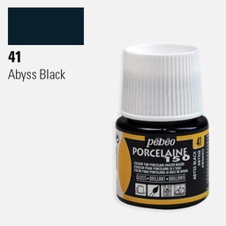 [PEBEO 024041] PEBEO Porcelaine Paint 45ml 41 Abyss Black