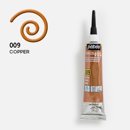 [PEBEO 036009] PEBEO Porcelaine Outliner 20ml Copper