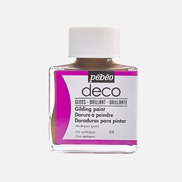 [PEBEO 091404] PEBEO Deco Gilding Paint 75ml Antique Gold