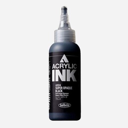 [HOLBEIN AI934] HOLBEIN Artist Acrylic Ink 100ml Super Opaque Black