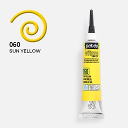 [PEBEO 114060] PEBEO Vitrea 160 Glass Outliner 20ml Sun Yellow