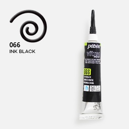 [PEBEO 114066] PEBEO Vitrea 160 Glass Outliner 20ml Ink Black