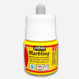 [PEBEO 130001] PEBEO Marbling Paint 45ml Lemon Yellow