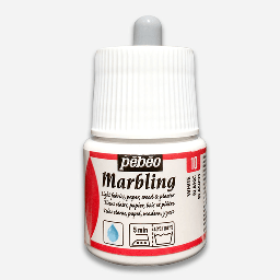 [PEBEO 130010] PEBEO Marbling Paint 45ml White