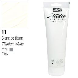 [PEBEO 169011] PEBEO Studio Acrylic 250ml 11 Titanium White